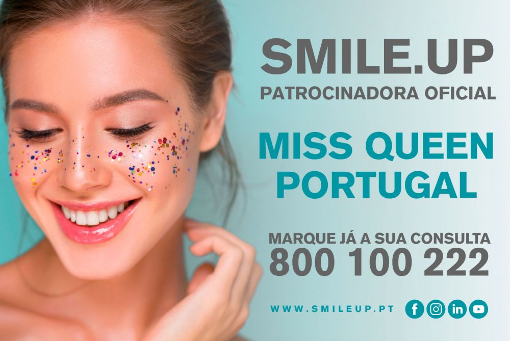 Smile Up clinicas dentarias patrocinador Miss Portugal Queen Concurso Nacional de Beleza CNB Portuguesa